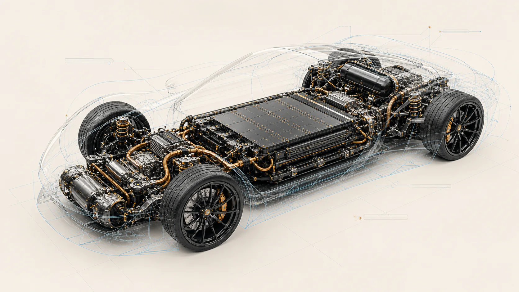 Concept rendering of Spectre Guard integrated into a high-performance vehicle platform